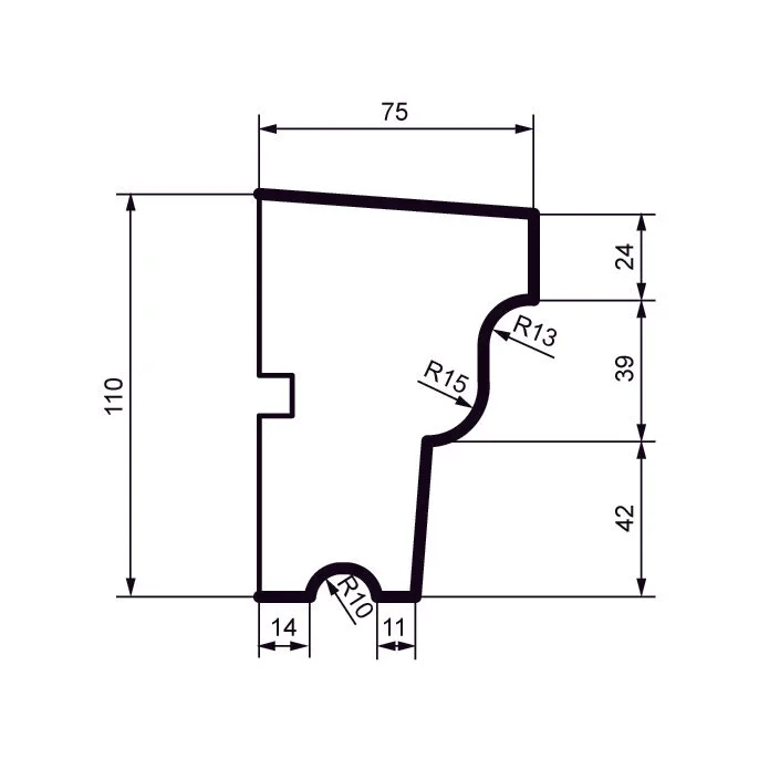 Fasādes palodze DC101