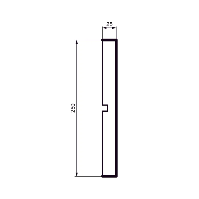 Fasādes molding MC146