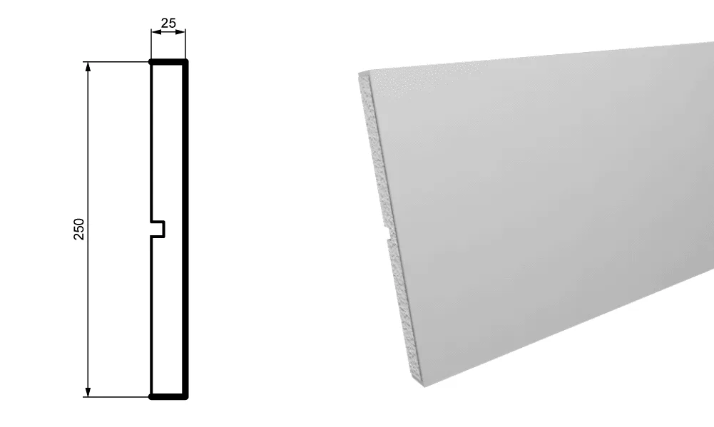 Fasādes molding MC146