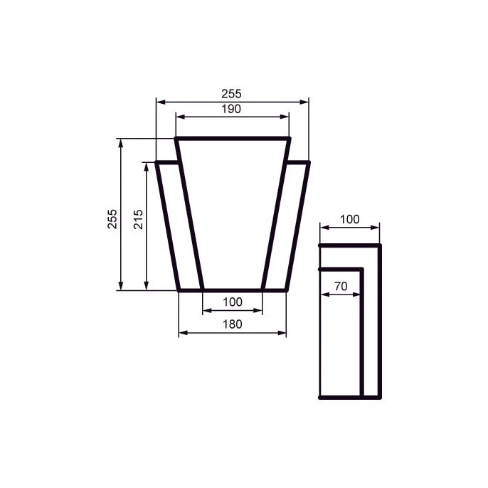 Fasādes elements ZC102