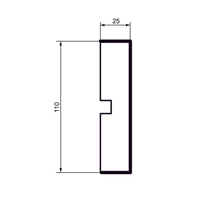 Fasādes molding MC144