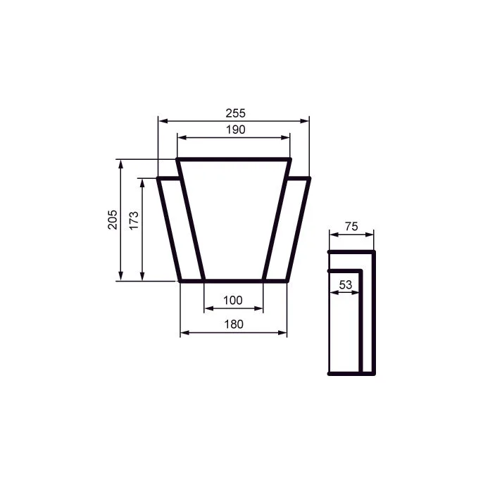 Fasādes elements ZC101