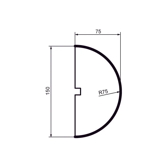 Fasādes molding MC128