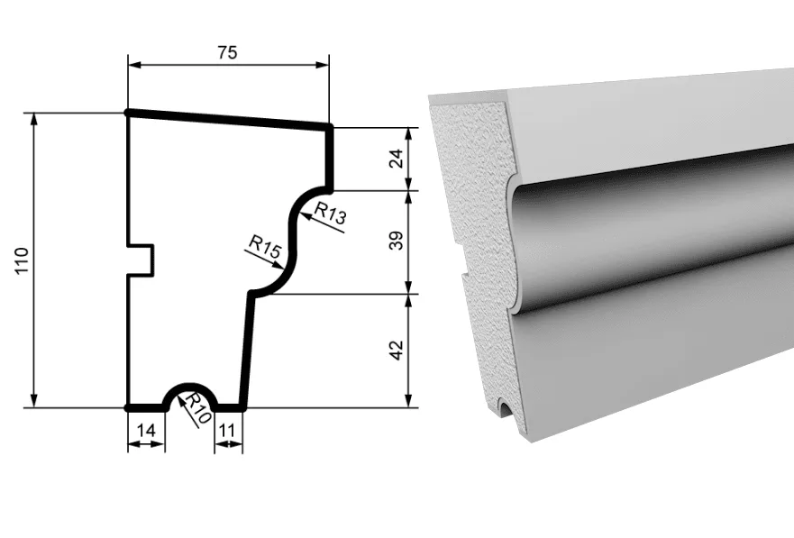 Fasādes palodze DC101