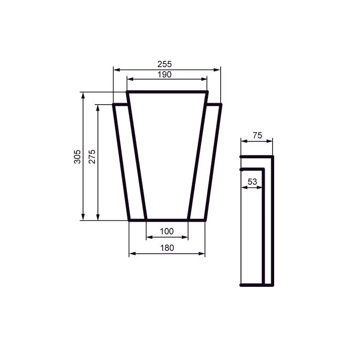 Fasādes elements ZC103
