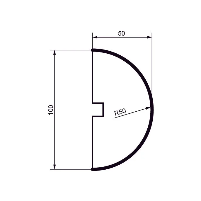 Fasādes molding MC109