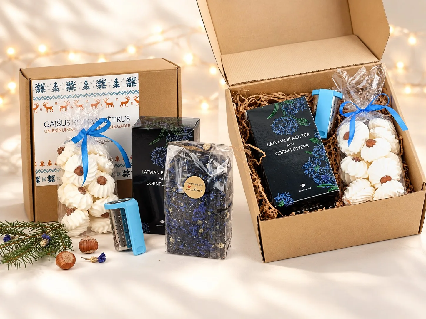 "Blue Winter Dream" Christmas gift set