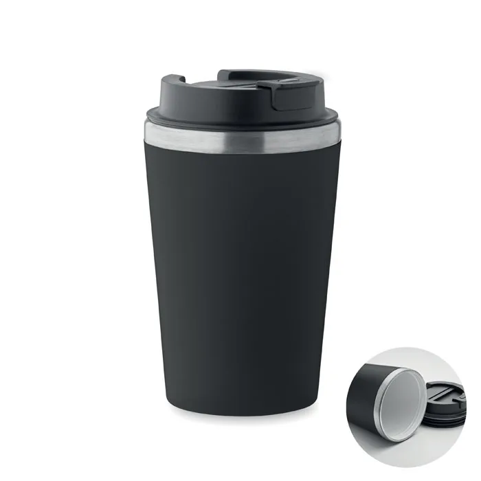 Ceļojumu krūze BERM, 350 ml ar Jūsu logo