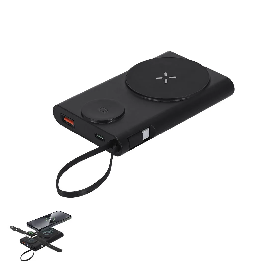 Ārējais akumulators BABI 10 000 mAh, ar Jūsu logo
