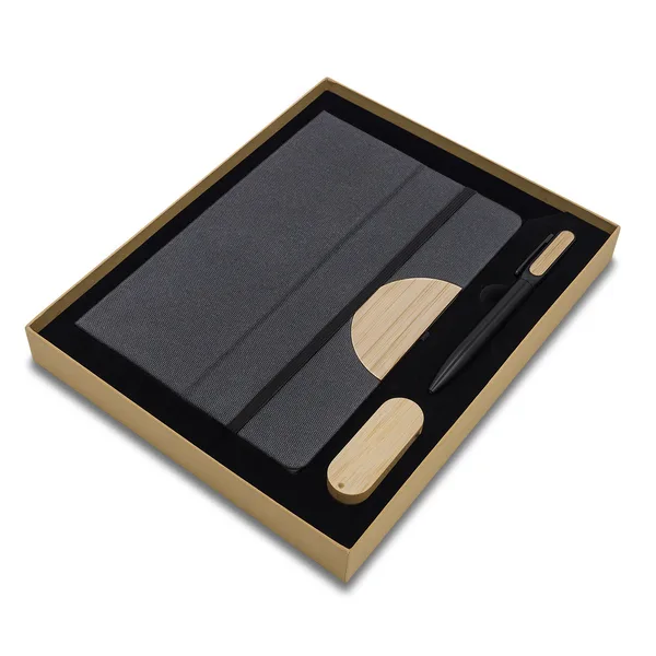 Dāvanu komplekts ar 64 GB USB atmiņu un Jūsu logo