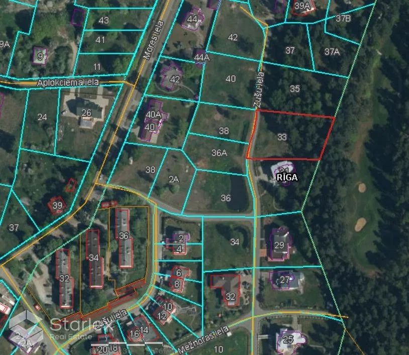 Pārdod ekskluzīvu neapbūvētu zemes gabalu  2440 m2 platībā, Mežaparkā, Zušu ielā 33,  Aplokciema Pārdod ekskluzīvu neapbūvētu zemes gabalu  2440 m2 platībā, Mežaparkā, Zušu ielā 33,  Aplokciema apsargājamā ciematā 4