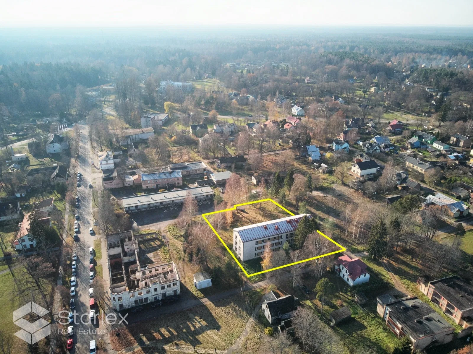 Renovējama bijušās sanatorijas ēka Ķemeros 2