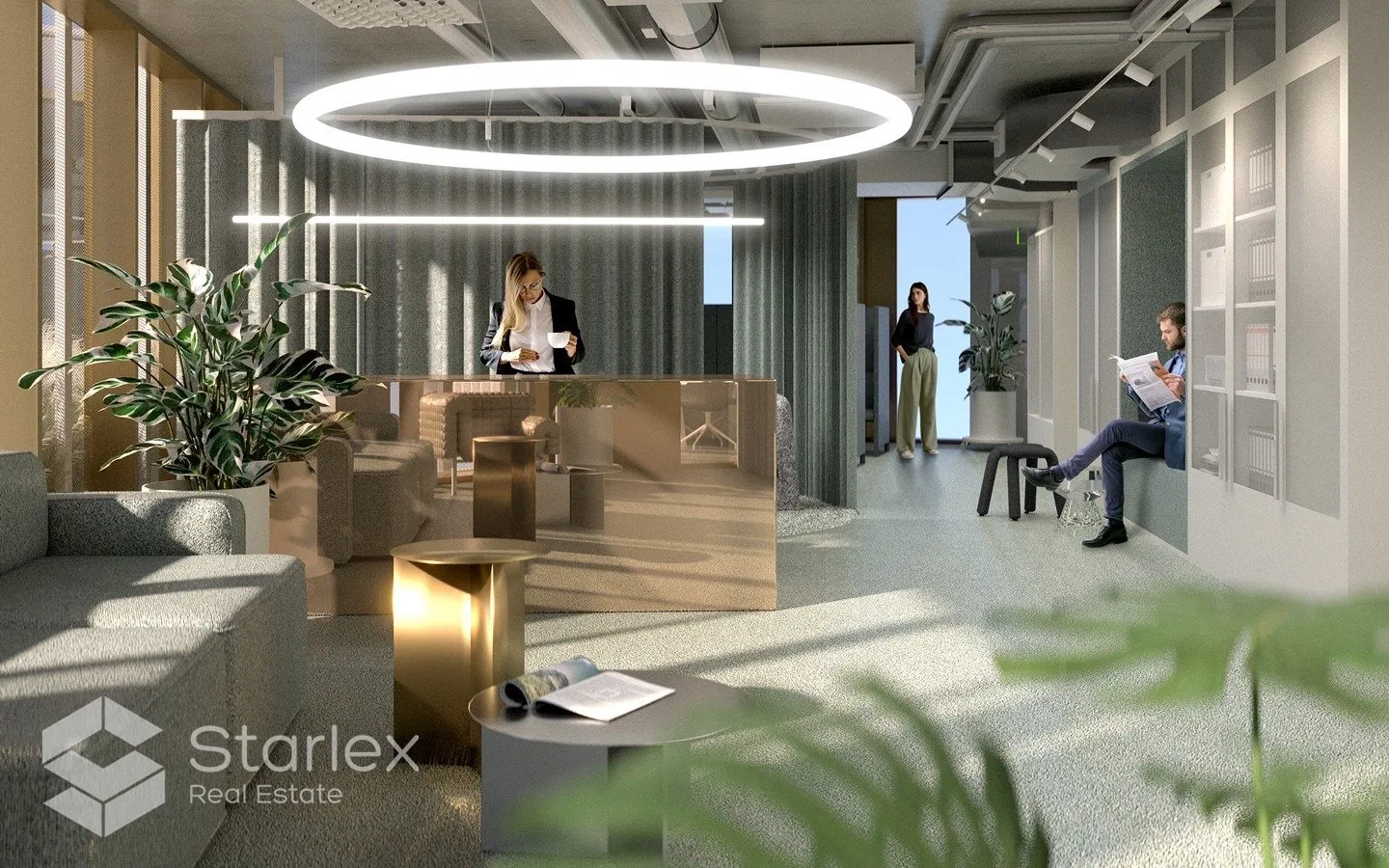 For lease class A office premises 2