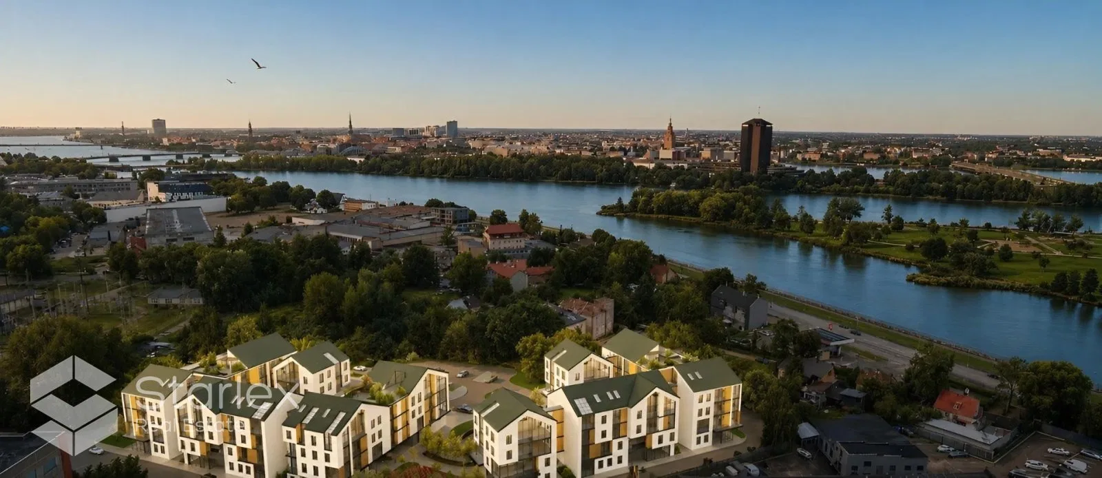 3-room apartment with full furnishing in the new project Buru Quarter 5