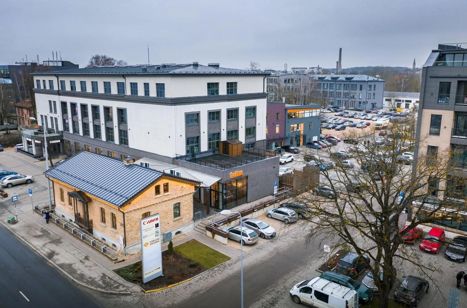 Multifunkcionālas telpas projektā Promenāde