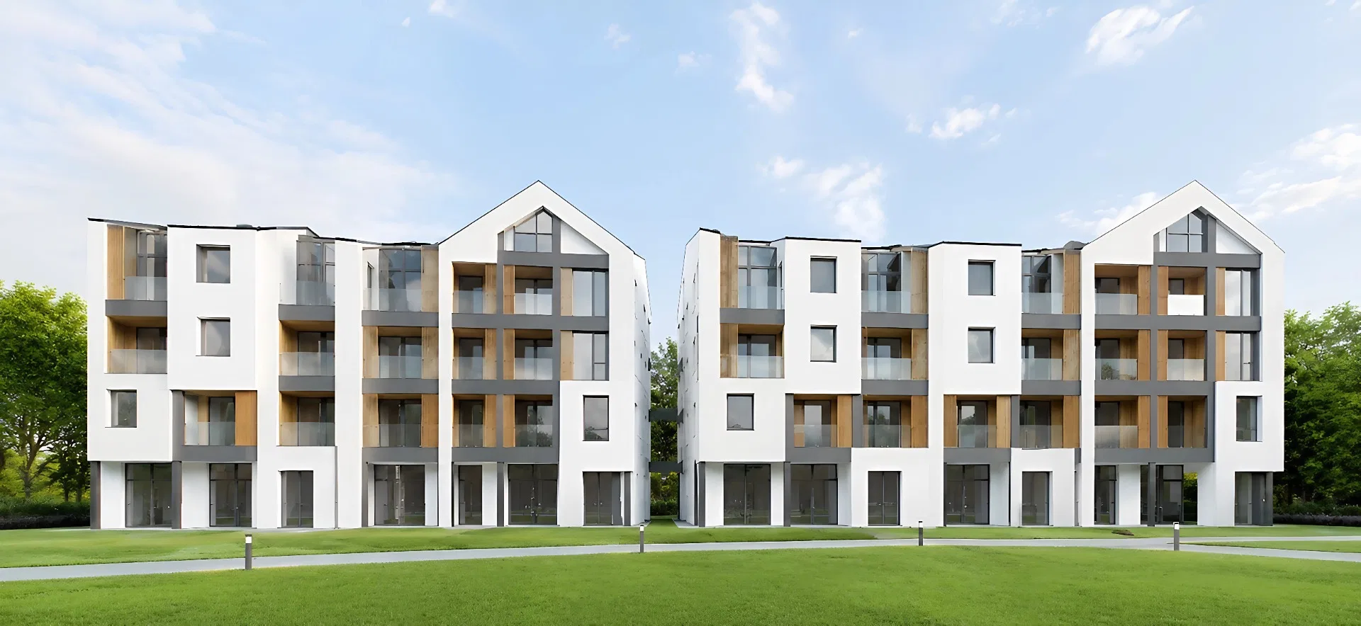 3-room apartment with a loggia in the new project Buru Kvartāls in Torņakalns